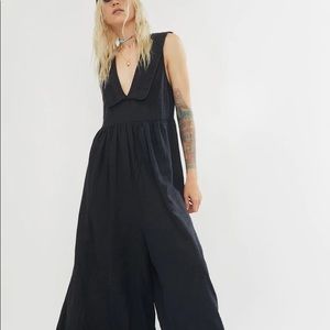 Free People Big Love Jumpsuit in Black
